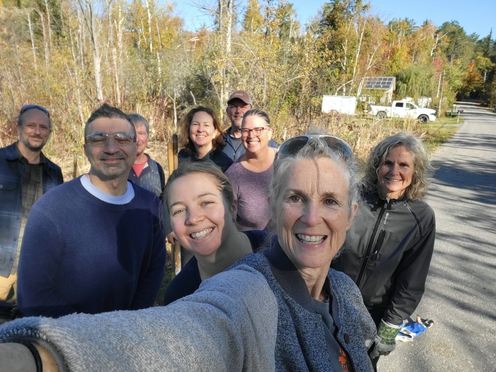 Helping hands and a sunny morning for our 18 October community planting.